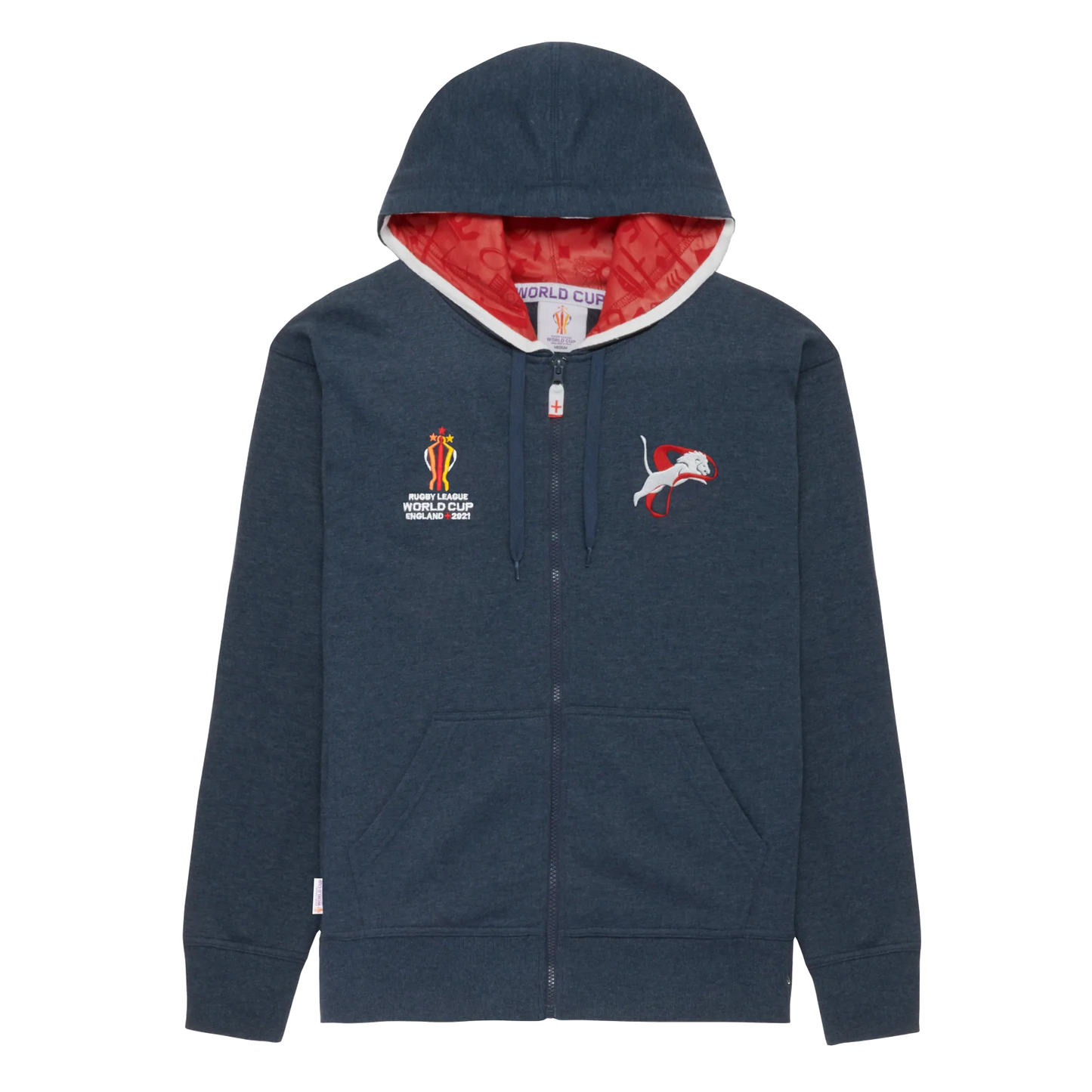England rugby league hoody