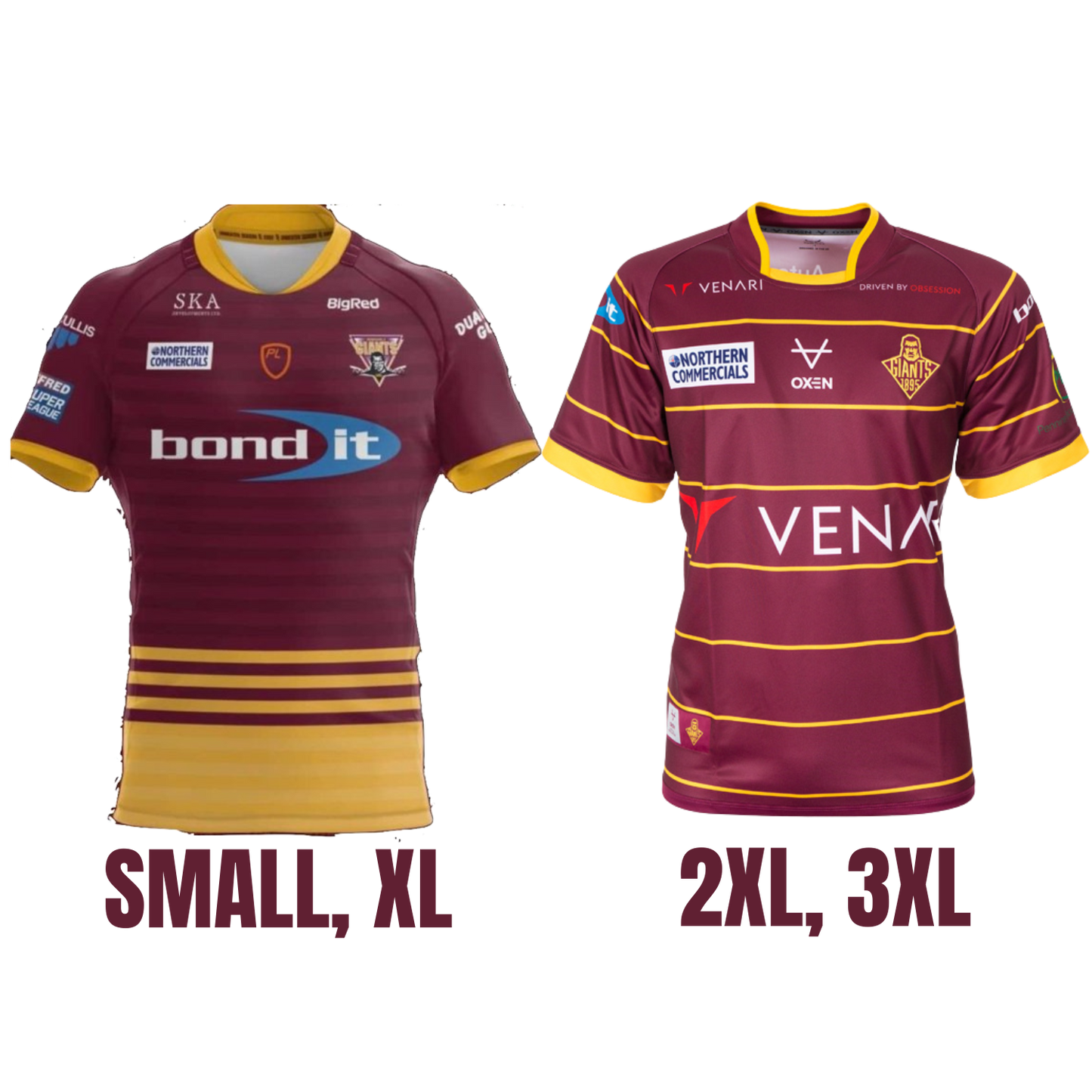 Huddersfield Giants jersey