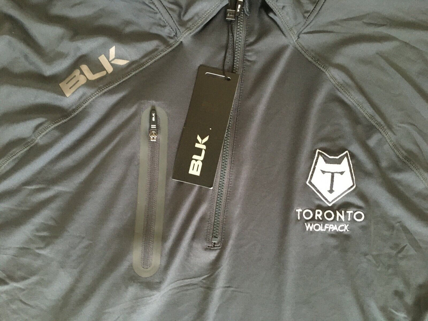 Toronto Wolfpack quarter-zip warm-up top